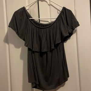 American eagle off the shoulder top